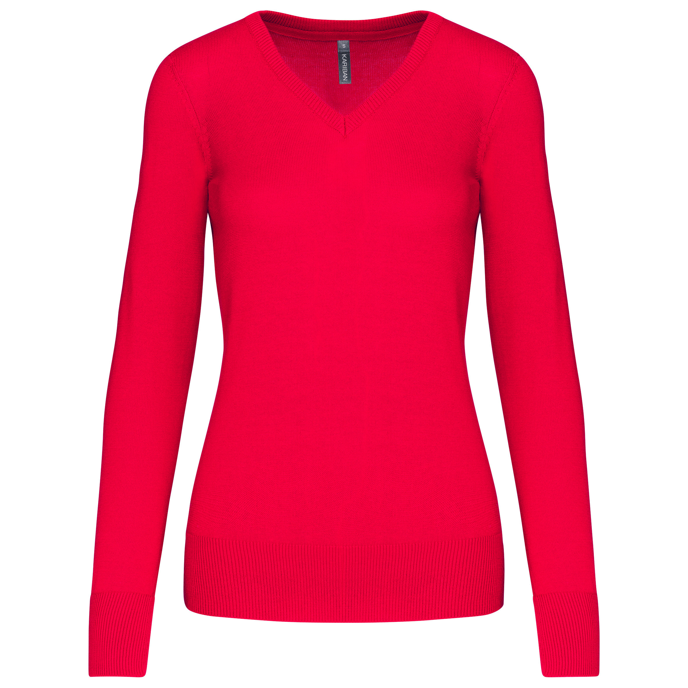 D. Pullover mit V Ausschnitt, K966