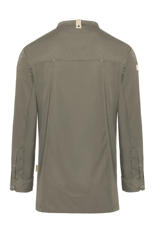 Kochjacke EGOchef OTTAVIO (Poly-Baumwolle) olivgrün – Kurzarm - AUF LAGER Kochjacke EGOchef OTTAVIO (Poly-Baumwolle) olivgrün – Kurzarm - AUF LAGER
