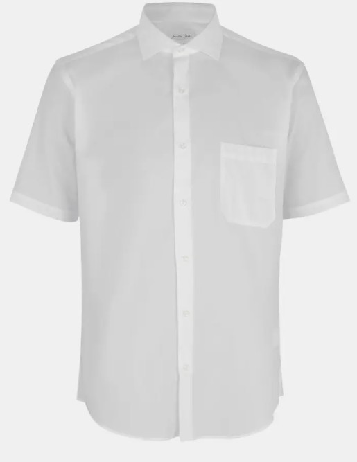 H.Hemd, 1/2 Arm, modern fit, mit BT, Poplin, SS410 Seven Seas
