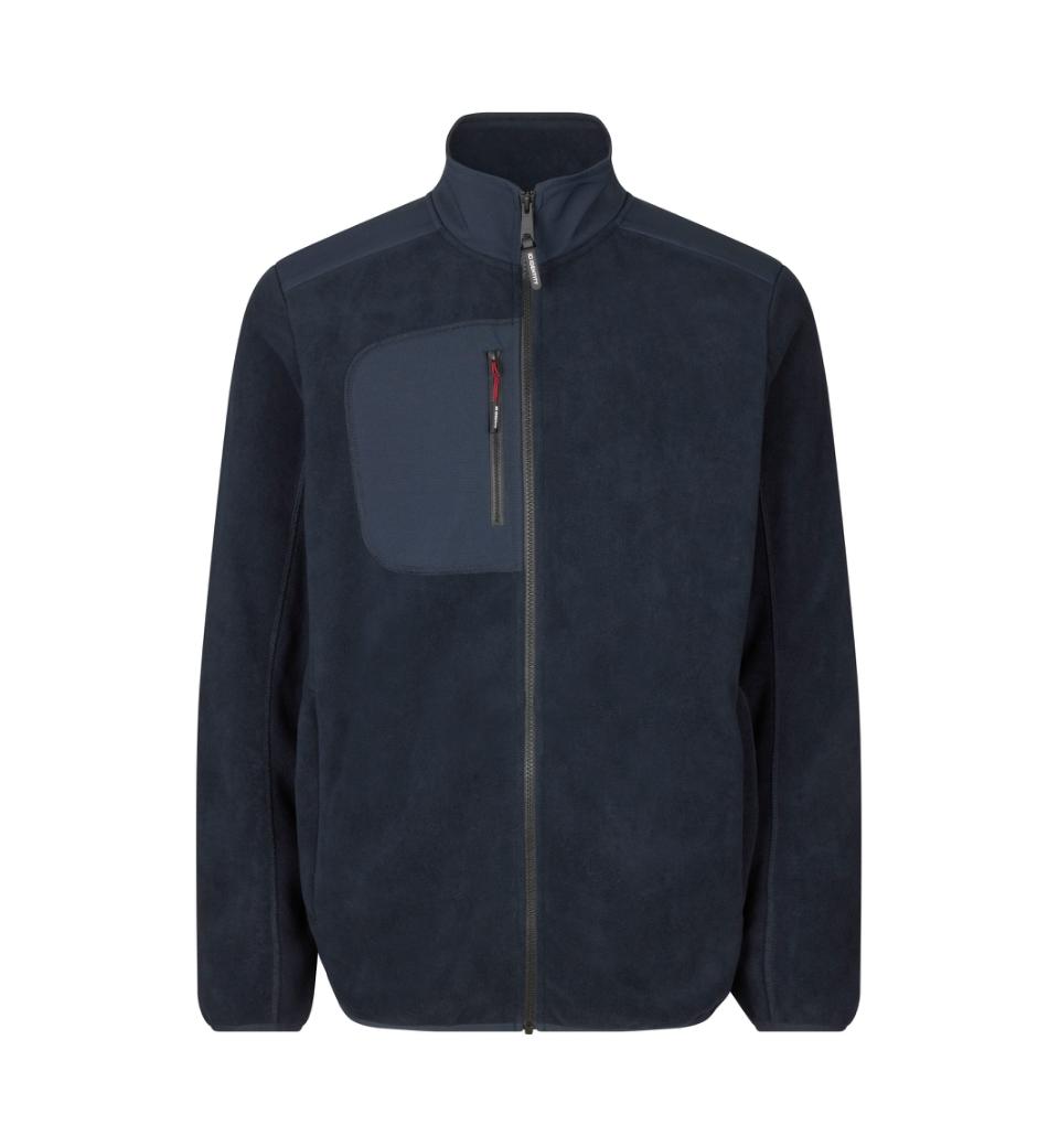 H. Fleece-Jacke, eingefasst, ID 0744