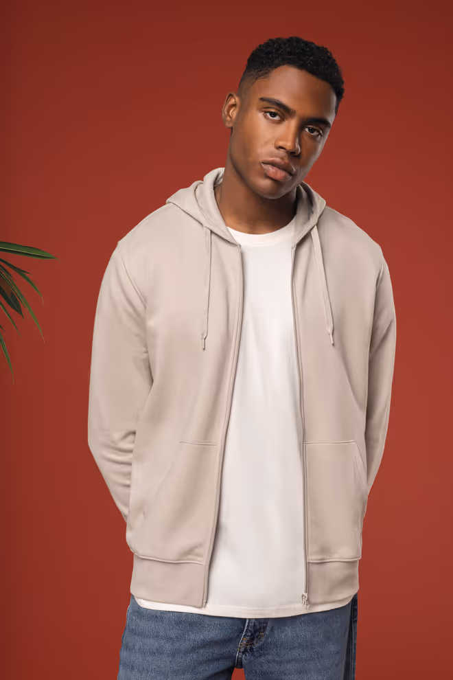 Herren Kapuzen-Jacke Ecofriendly K4030