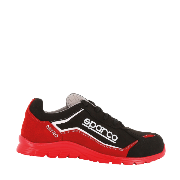 Sicherheitschuh S3, Nitro Black Red, 7522 RSNR, Sparco
