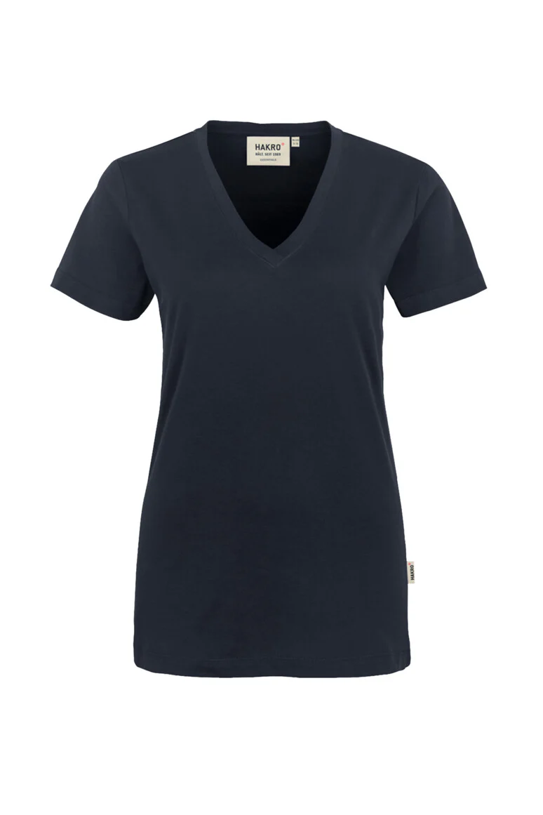 D. T-Shirt mit V-Ausschnitt, 1/2 Arm, Classic 126 HAKRO