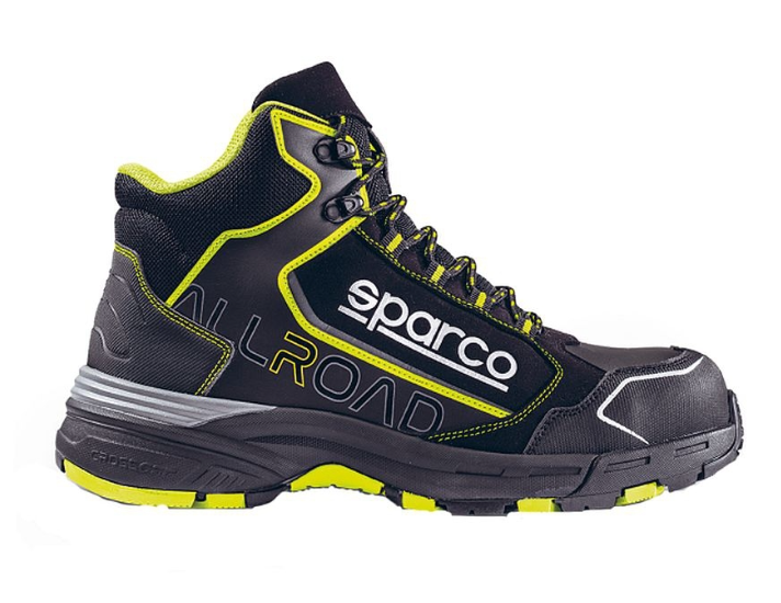 Sicherheitschuh S3, Black-Yellow, 7529 NRGF, Sparco