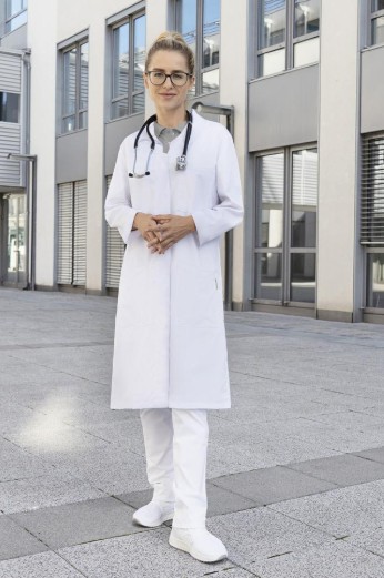 Damen Arzt- und Labormantel, Modern-Shape mit Stehkragen,  MF 4 Karlowsky