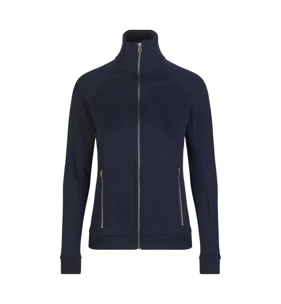 D.Sweat-Jacke Cardigan, 2 Seitentaschen, ID 0629