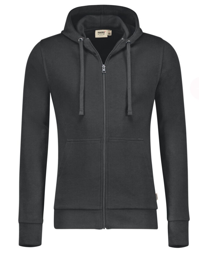 Unisex Sweat-Jacke mit Kapuze, 605 HAKRO