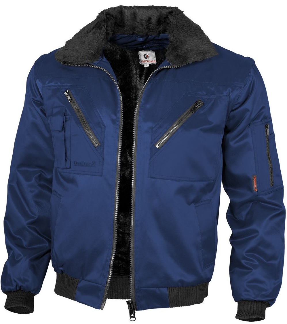 H.Piloten-Winterjacke, abnehmbare Ärmel, 10001 Qualitex