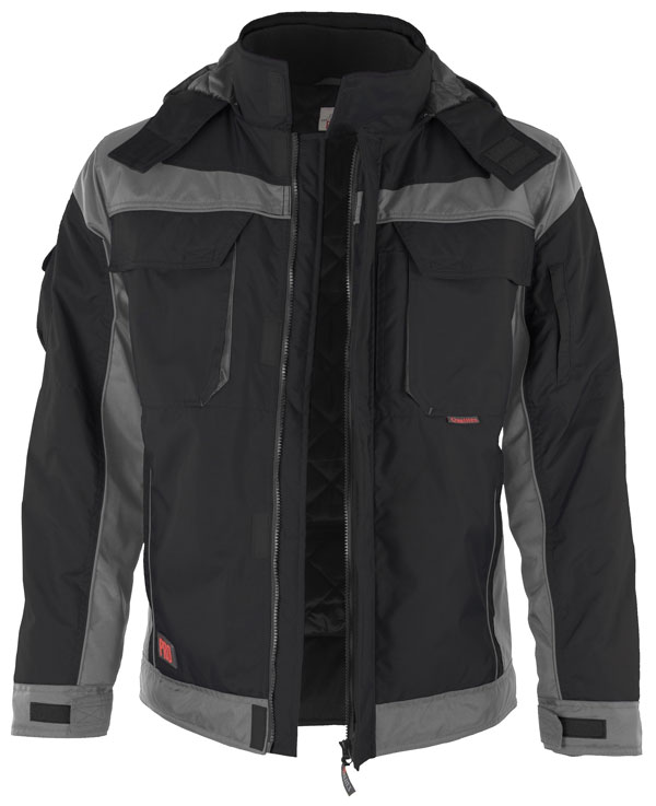 H.Winterjacke, Polyamid, farbl. Besatz,69006 Qualitex (2030)