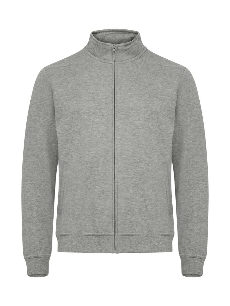 H.Sweat-Jacke, Stehkragen, Basic, 021038 Clique