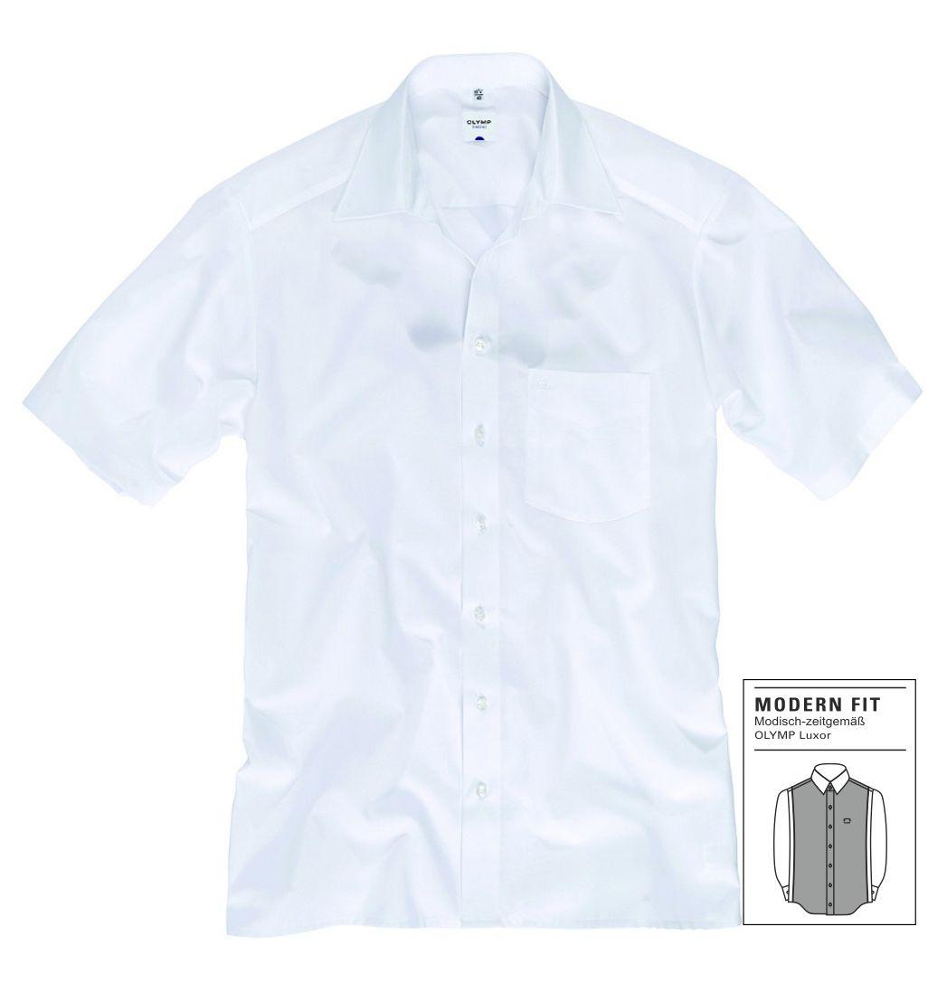 H.Hemd, 1/2 Arm, L 0300/304... modern fit/ Luxor/ Uni/ Olymp