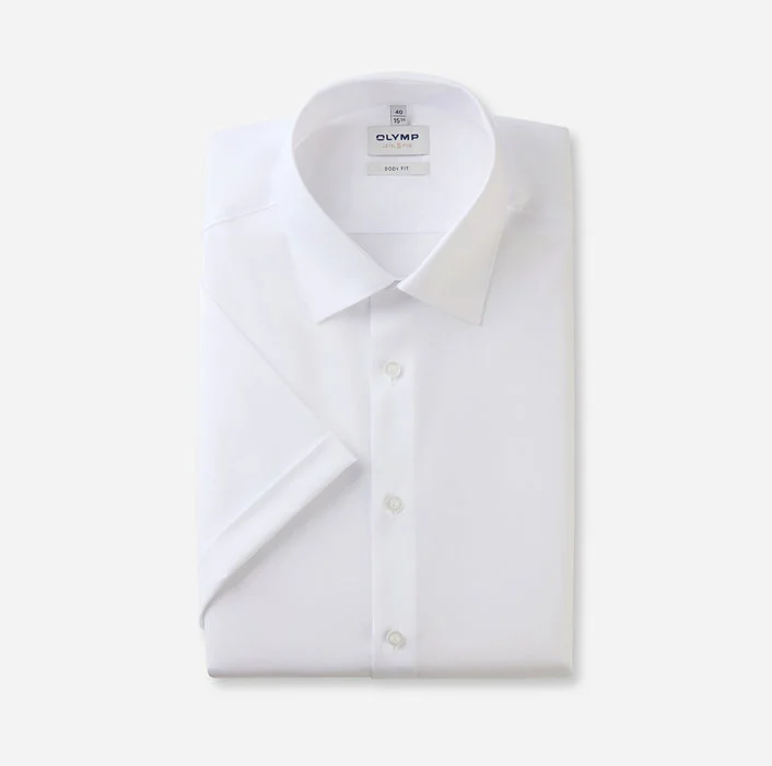 H.Hemd, 1/2 Arm, L 6090../2080.. body fit/ Level 5/ Olymp